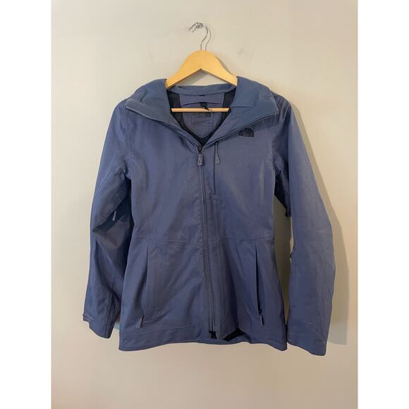 The North Face Jackets & Blazers - The North Face Thermoball Tri-Climate Blue Jacket Shell Vented Pockets Womens S